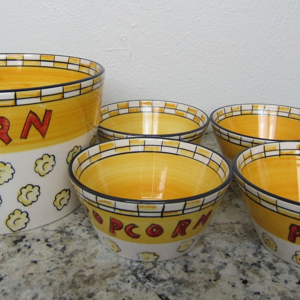 Rare! Tabletops Gallery Hand Painted Crazy for POP